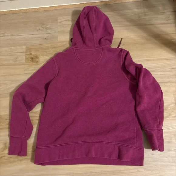 Carhartt Purple 1/4 Zip Hoodie
Embroidered Logo Slightly Distressed
Women's Sz L - Picture 2 of 8